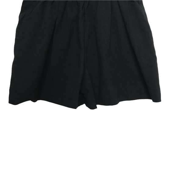 Girls Rule Black High Waist Shorts - Picture 6 of 6